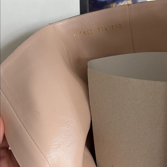 Gucci Black Leather High Heel Boots - Picture 7 of 8